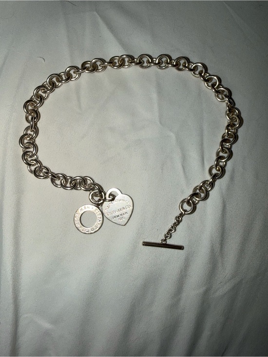 Tiffany & Co. Jewelry - Tiffany & Co. Silver Toggle Heart Necklace